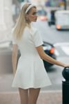 Bardot Zephyra Short-Sleeve Collared Mini Dress