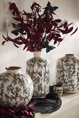 Terrain Baroque Damask Vase, Large