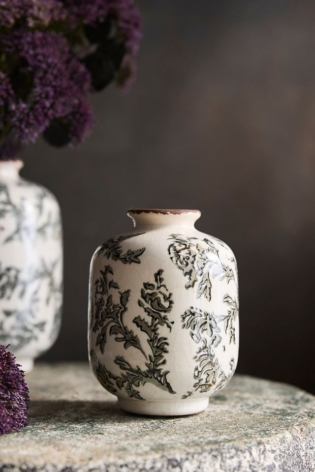 Baroque Damask Vase, Small #3