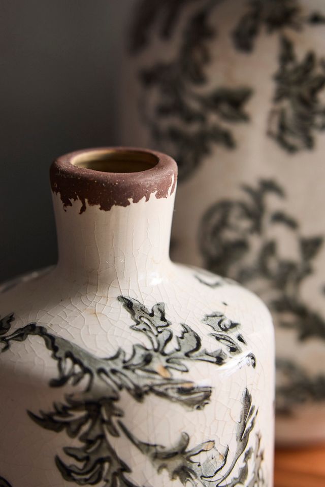 Baroque Damask Vase, Small #4