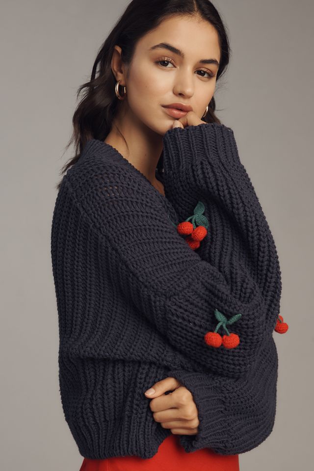 Le Cardigan Court 3D Alicia par Maeve #1