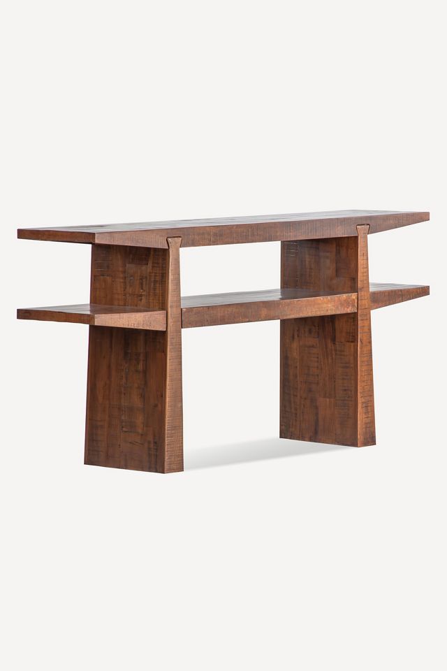 Keystone Reclaimed Wood Console Table #1