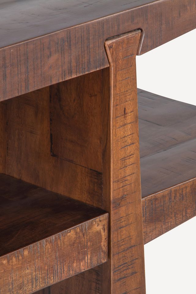 Keystone Reclaimed Wood Console Table #5