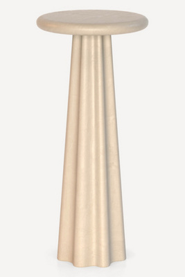 Anthropologie Bella Concrete Pedestal In Neutral