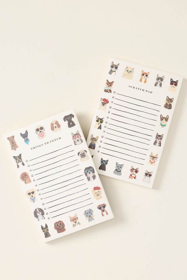 Rifle Paper Co. Animal Fill-in Notepad #1