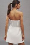 Helsi Gia Strapless Sweetheart 3D Floral Mini Dress