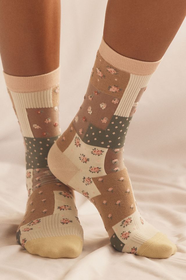 Casa Clara Rae Patch Socks #1