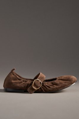 Caely Buckle Ballet Flats