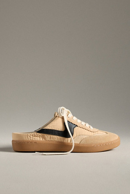 Dolce Vita Notice Slide Sneakers Tan Multi Suede In Brown