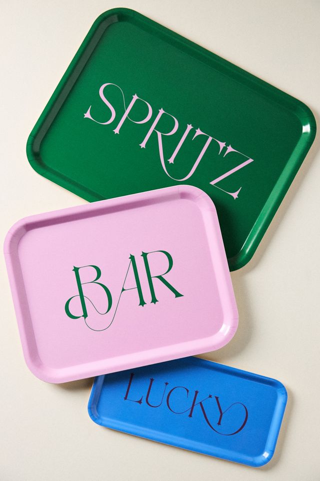 Barrett RM Type Birch Wood Spritz Tray #3