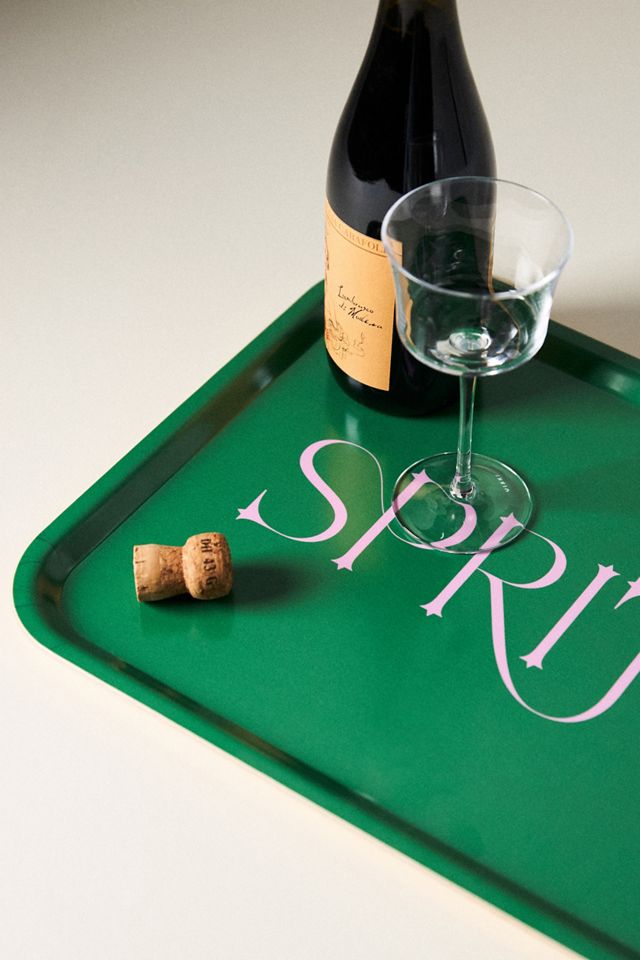 Barrett RM Type Birch Wood Spritz Tray #2