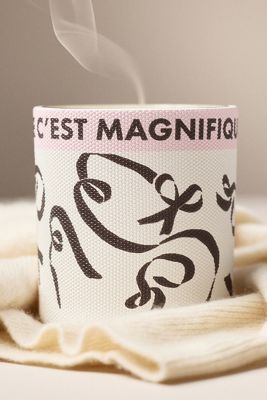 Emi Fresh White Cashmere & Musk Glass Candle