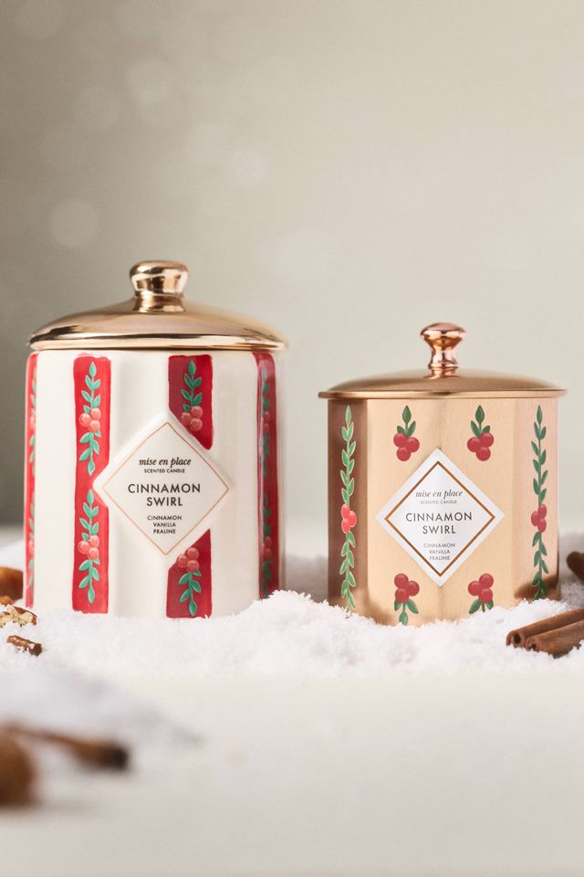 mise en place Gourmand Cinnamon Swirl Tin Candle #1
