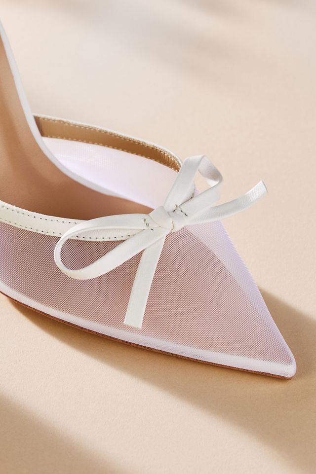 Tony Bianco Aroma Mesh Pointed-Toe Heeled Mules #2