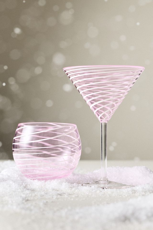 Arabesque Martini Glass