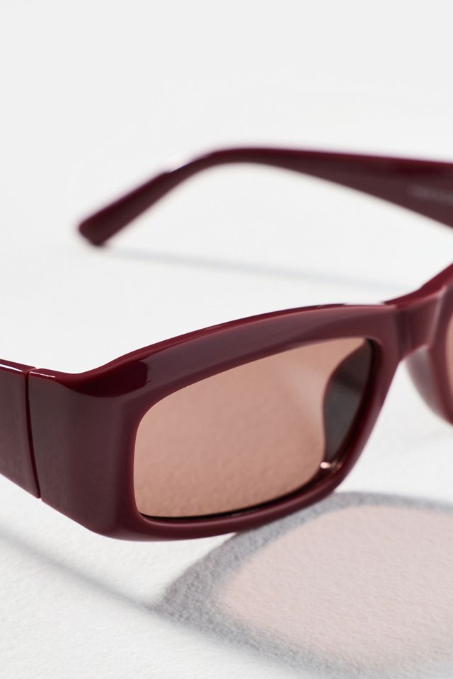 Elite Eyewear Slim Rectangle Sunglasses #2