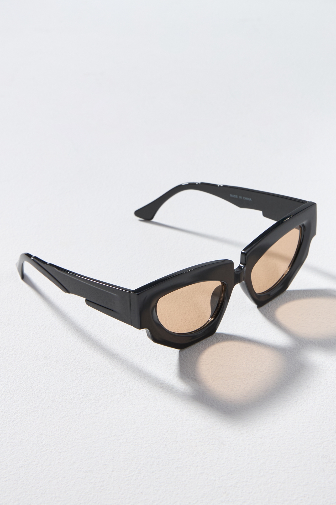 Elite Sharp-Edge Cat-Eye Sunglasses