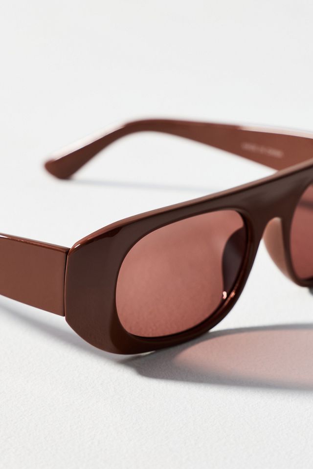 Elite Eyewear Flat Rectangle Sunglasses #2