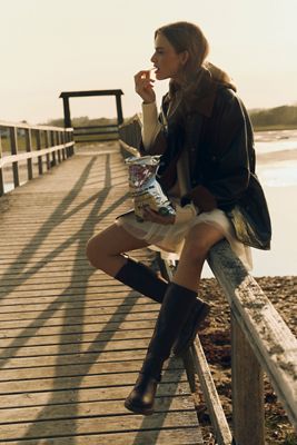 Maeve Stompy Buckle Riding Boots