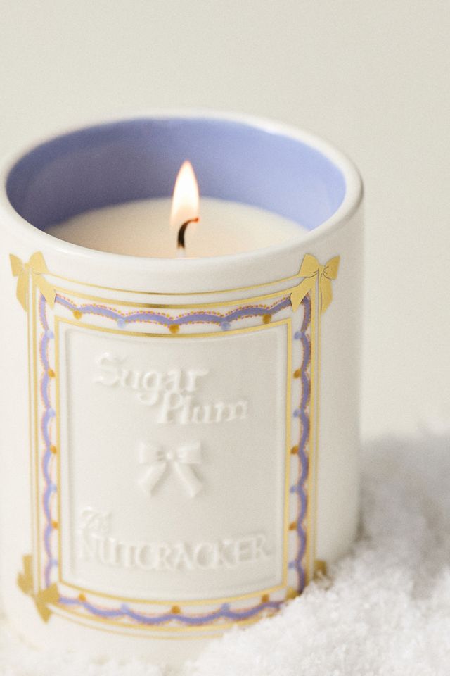 New York City Ballet Nutcracker Fruity Vanilla & Dark Plum Ceramic Candle #2