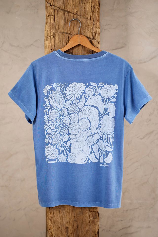 Terrain Botanical Print Cotton Tee #4