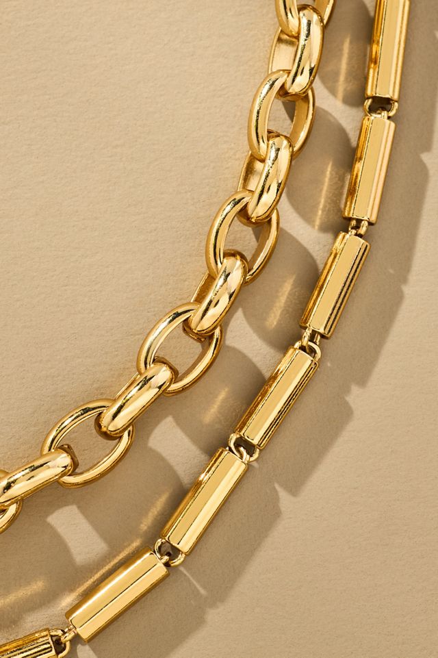 Christina Caruso Double Link Necklace #1