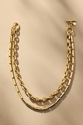 Christina Caruso Double Link Necklace