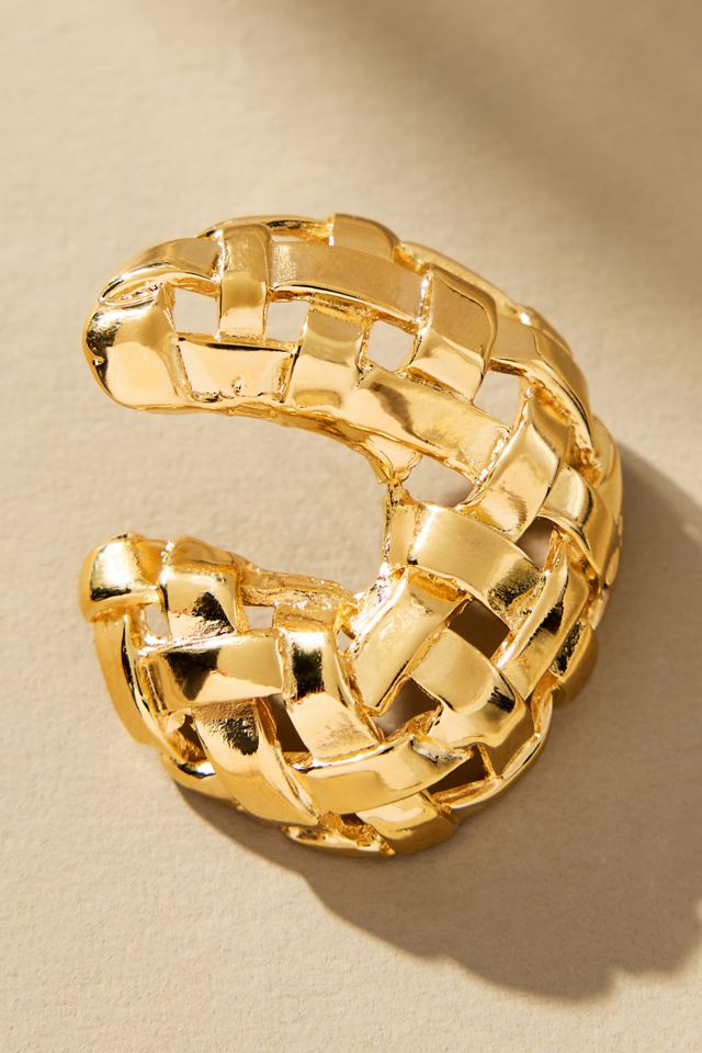 Christina Caruso Woven Post Earrings #1