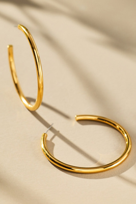 Christina Caruso Wire Hoop Earrings