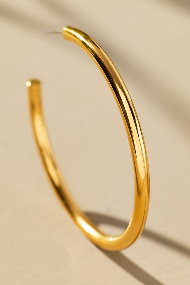 Christina Caruso Wire Hoop Earrings #1