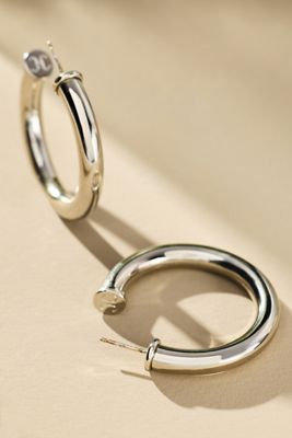 Christina Caruso Medium Hoop Earrings