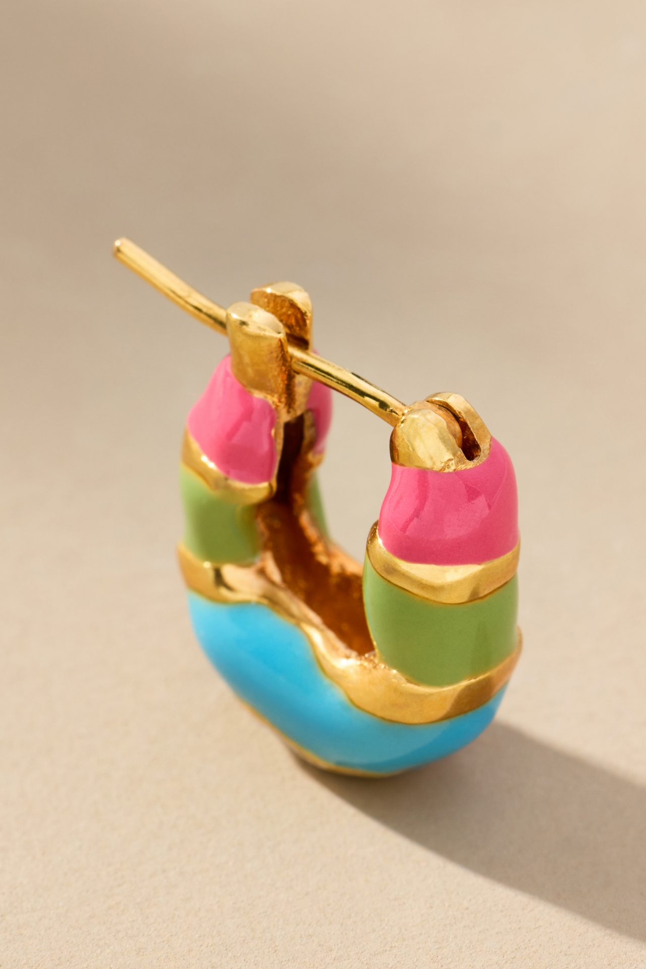 Joanna Laura Constantine Multicolor Mini Hoop Earrings