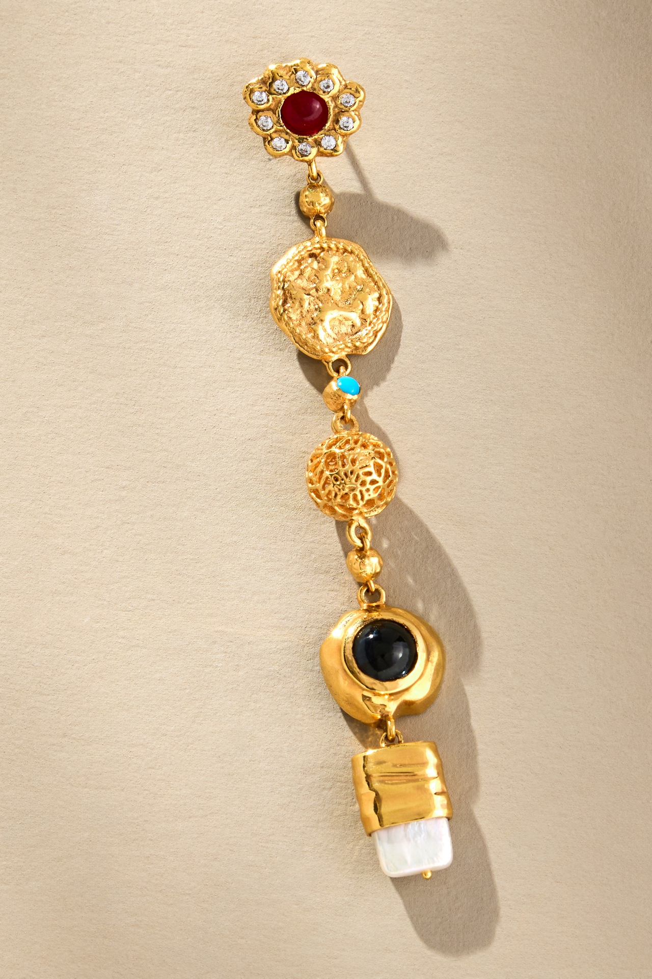 Joanna Laura Constantine Mismatch Drop Earrings