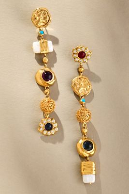 Joanna Laura Constantine Mismatch Drop Earrings