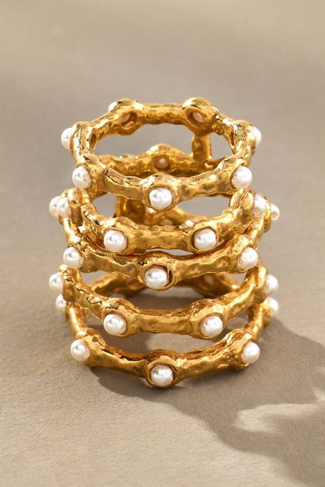 Joanna Laura Constantine Pearl Wave Pearls, Set of 2 #1
