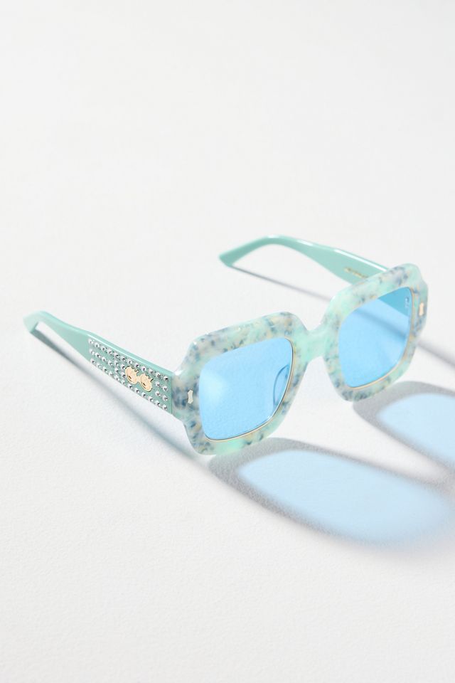 Transparent Bridgette Sunglasses #1