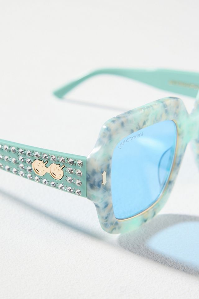 Transparent Bridgette Sunglasses #2
