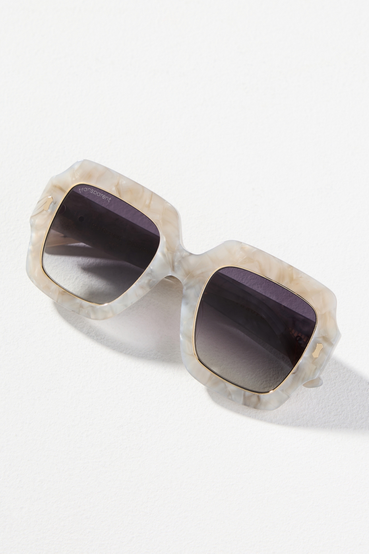 Transparent Bridgette Sunglasses