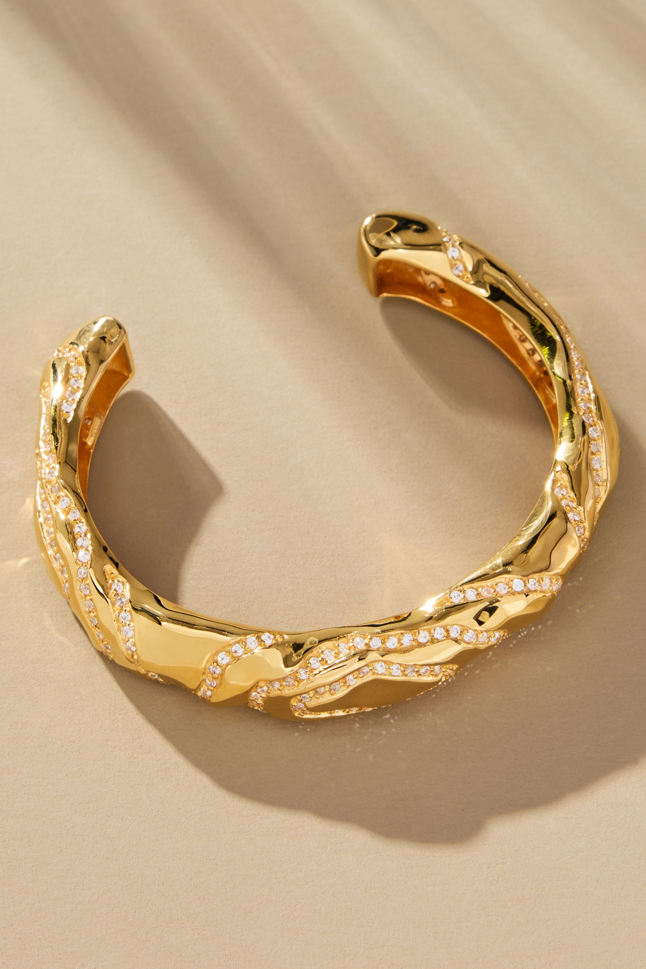 Joanna Laura Constantine Statement Wave Bangle Bracelet