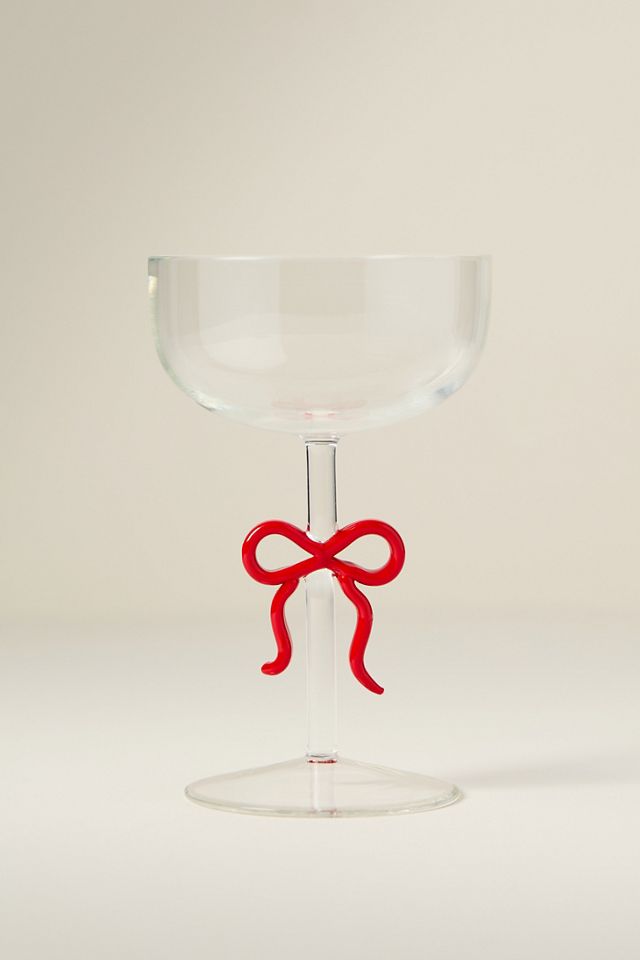 Benedita Bow Coupe Glass #2