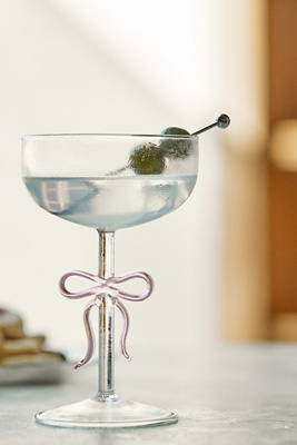 Benedita Bow Coupe Glass (Set of 2)