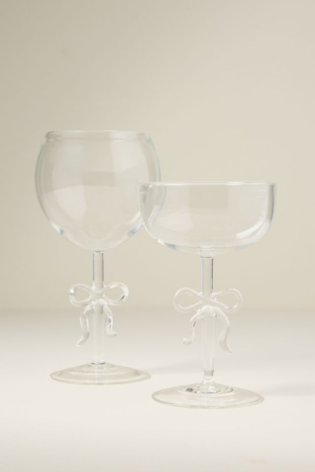 Benedita Bow Coupe Glass