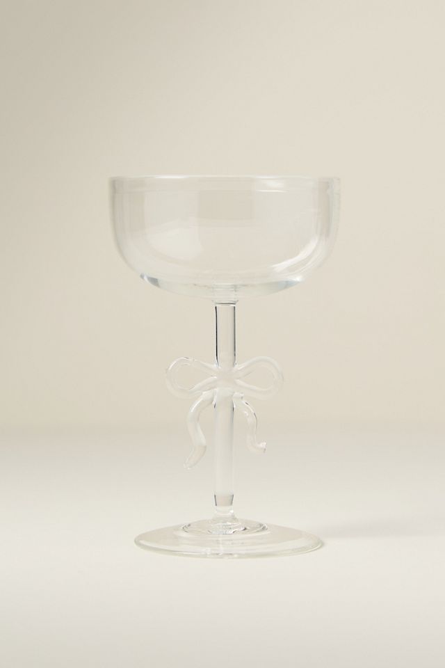 Benedita Bow Coupe Glass