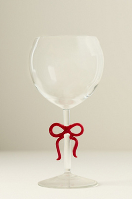 Anthropologie Benedita Wine Glass In Transparent