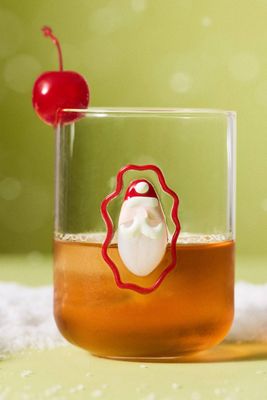 Garnish Stemless Martini Glass
