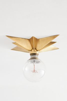 Star Brass Flush Mount