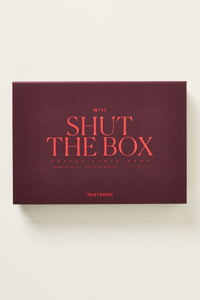 Printworks Shut the Box Game #1