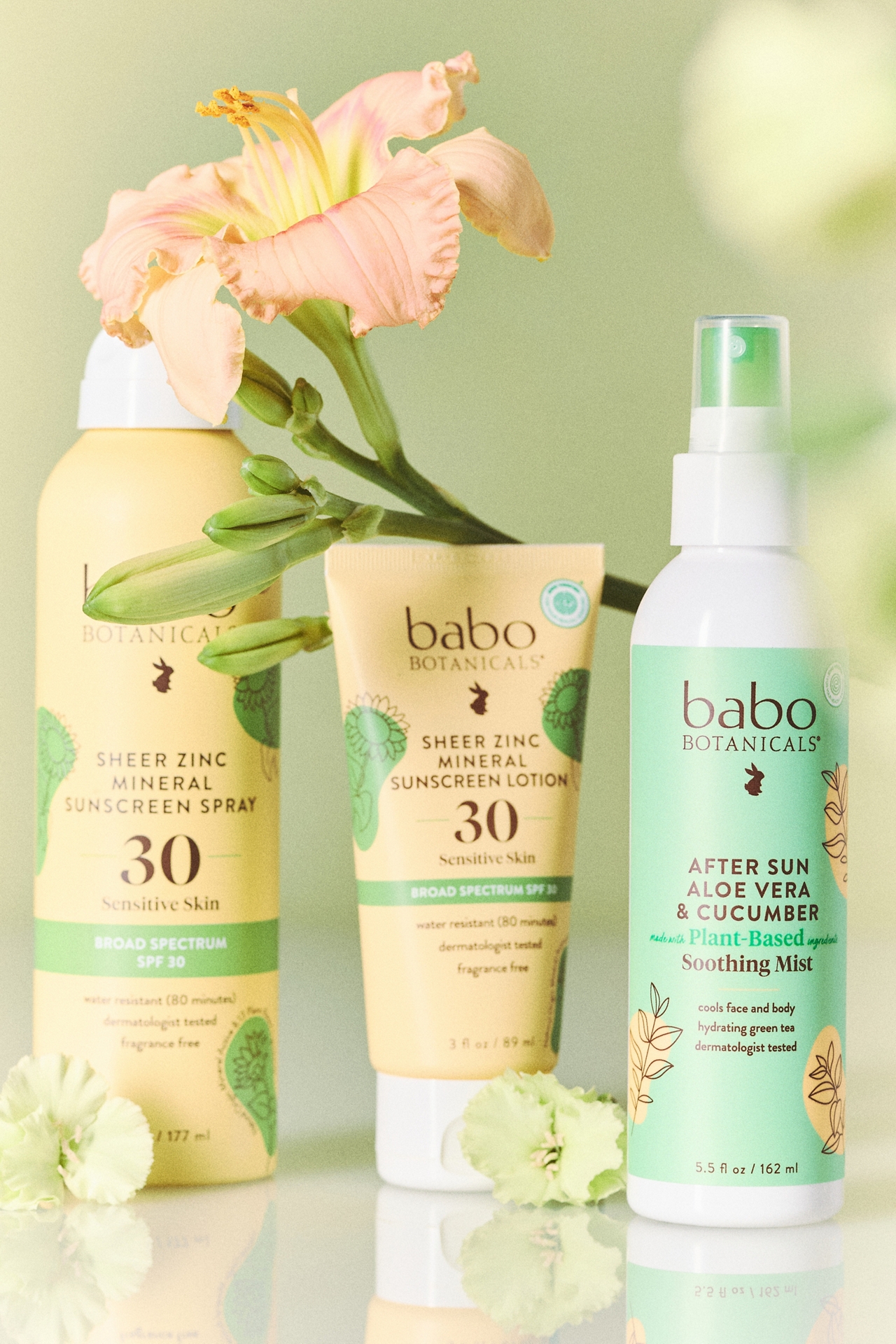 Babo Botanicals SPF 30 Sheer Zinc Mineral Sunscreen Lotion
