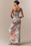 AFRM Rosalie Strapless Drop-Waist Maxi Dress
