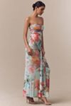 AFRM Rosalie Strapless Drop-Waist Maxi Dress